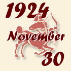 Nyilas, 1924. November 30