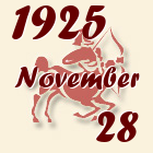 Nyilas, 1925. November 28