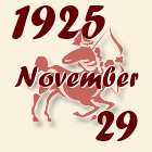 Nyilas, 1925. November 29