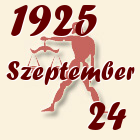 Mérleg, 1925. Szeptember 24