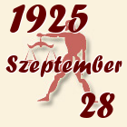 Mérleg, 1925. Szeptember 28