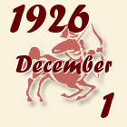 Nyilas, 1926. December 1