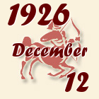 Nyilas, 1926. December 12