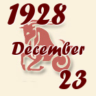 Bak, 1928. December 23