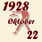 Mérleg, 1928. Október 22