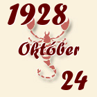 Skorpió, 1928. Október 24