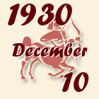 Nyilas, 1930. December 10
