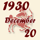 Nyilas, 1930. December 20