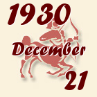 Nyilas, 1930. December 21