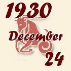 Bak, 1930. December 24