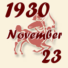 Nyilas, 1930. November 23