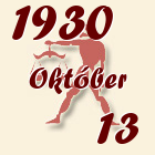 Mérleg, 1930. Október 13