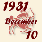Nyilas, 1931. December 10