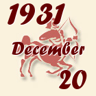 Nyilas, 1931. December 20