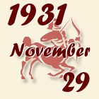 Nyilas, 1931. November 29