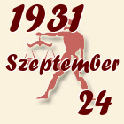 Mérleg, 1931. Szeptember 24