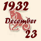 Bak, 1932. December 23