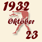 Mérleg, 1932. Október 23