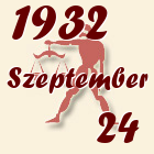 Mérleg, 1932. Szeptember 24