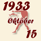 Mérleg, 1933. Október 15