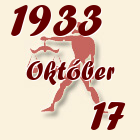 Mérleg, 1933. Október 17