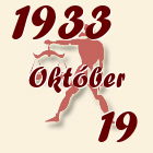 Mérleg, 1933. Október 19