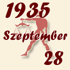 Mérleg, 1935. Szeptember 28