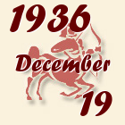 Nyilas, 1936. December 19