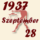 Mérleg, 1937. Szeptember 28