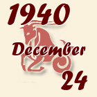 Bak, 1940. December 24