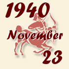 Nyilas, 1940. November 23
