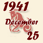 Bak, 1941. December 25