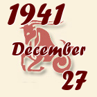 Bak, 1941. December 27