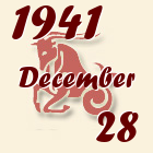 Bak, 1941. December 28