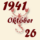 Skorpió, 1941. Október 26