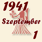 Szűz, 1941. Szeptember 1