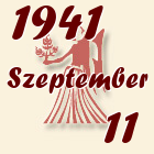 Szűz, 1941. Szeptember 11