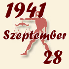 Mérleg, 1941. Szeptember 28