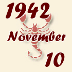 Skorpió, 1942. November 10