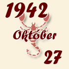Skorpió, 1942. Október 27