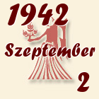 Szűz, 1942. Szeptember 2