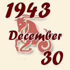 Bak, 1943. December 30