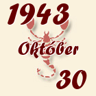 Skorpió, 1943. Október 30