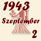 Szűz, 1943. Szeptember 2
