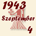 Szűz, 1943. Szeptember 4