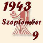 Szűz, 1943. Szeptember 9