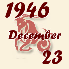 Bak, 1946. December 23