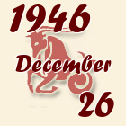 Bak, 1946. December 26