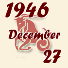 Bak, 1946. December 27