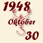 Skorpió, 1948. Október 30